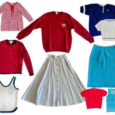 Mid Century WSU Sweater & More Vintage Textiles