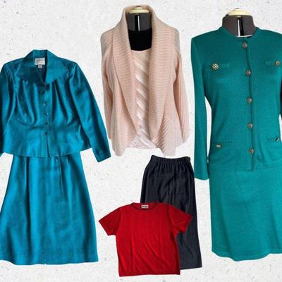 Papell Women's Co-Ord Set & San Remo, Mita Vintage Knits
