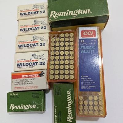 10 Boxes Of 22 Ammo