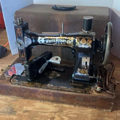 Sewing Machine White Rotary