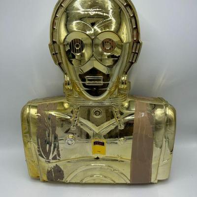 Star wars c 3po action figure storage case