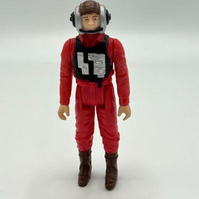 Star wars 1984 b wing pilot action figure