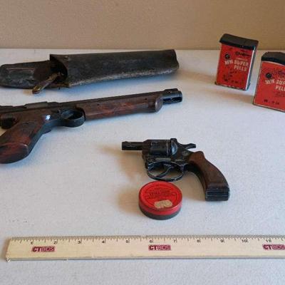 Crosman 22 Cal Medalist II Air Pistol, Vanguard Starter Pistol