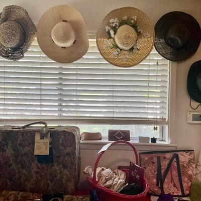 Hats, new luggage