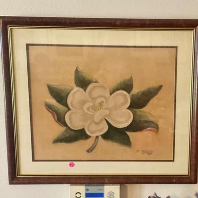 Framed flowers
