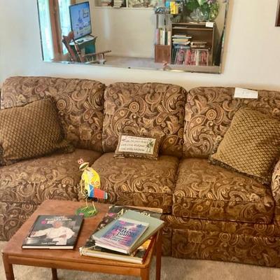 Paisley sofa