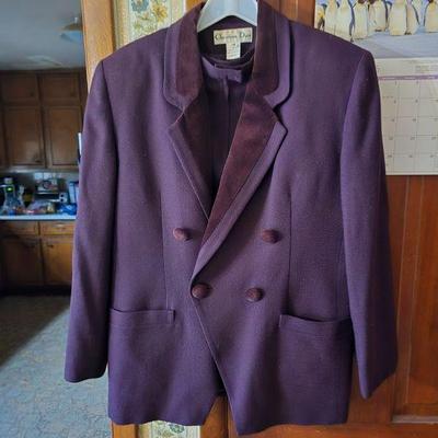 Purple Dior Suit