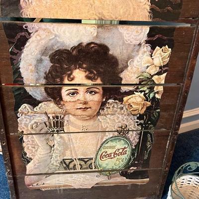 Vintage coke art