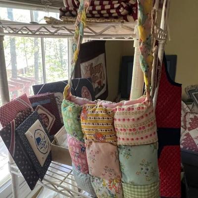 Great handmade bags, decor and clothing