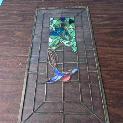 Stained Glass Window Panel