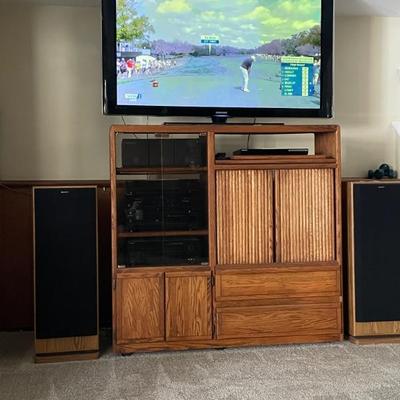 Samsung Plasma 58” and Sony stero system 