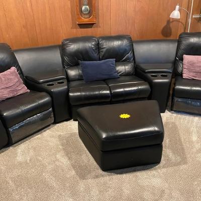 Theater chairs with recliners 