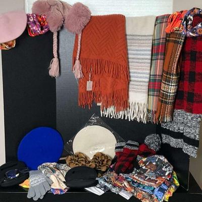 Winter accessories and cold weather apparel