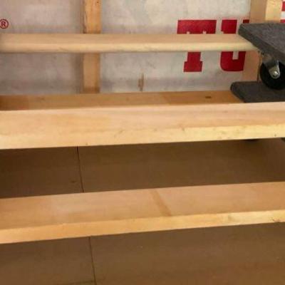 Wooden furniture dollies