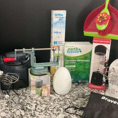 Various household items