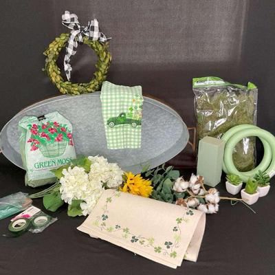 Farmhouse floral and decor set