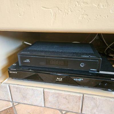 Sony Blu Ray Disc Player
Arris DVR Player