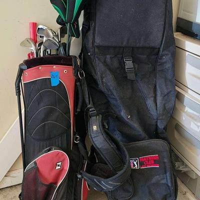 Complete Set Of Warrior Max Edge Golf Clubs with Golf travel Bag included w/Purchase .  