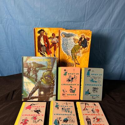 Vintage Educator Classic Library Books along with Vintage  "Best In Children Books" 
