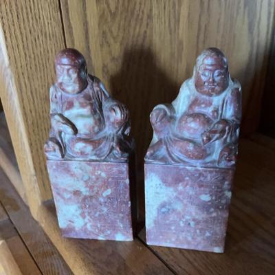 Pair Of Buddha Book Ends