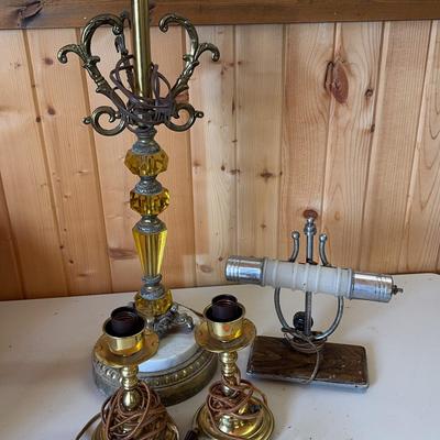 4 Decorative Vintage Lamps