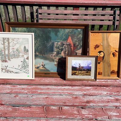 Collection of Four Wall Hangings  
