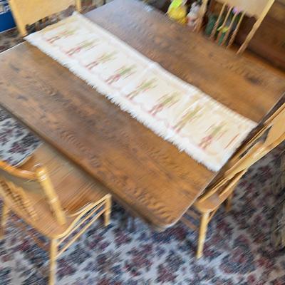 Table & 4 Chairs 