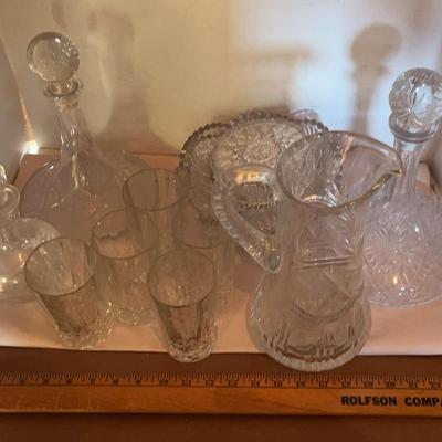 Glass Crystal Set 