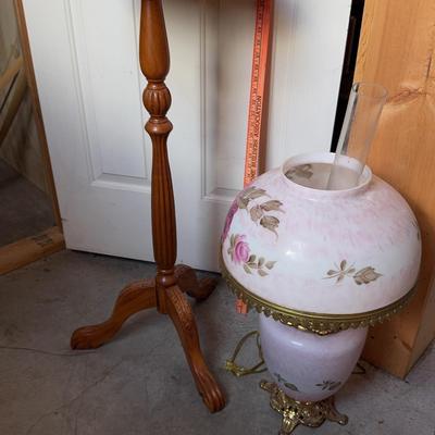 Large Lamp And Table