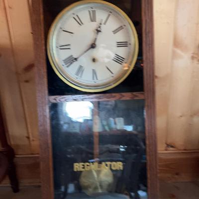 Wall Clock With Pendulum