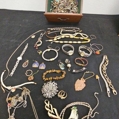 Assortment Of Earrings And Necklaces 