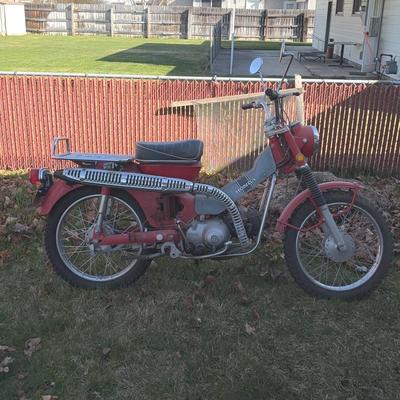 1970 Honda 90 Motorcycle 