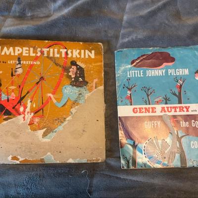 Rumpelstiltskin And Little Johnny Pilgrim Vinyl Records 