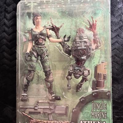 Quake II Jungle Marine Athena Action Figure 