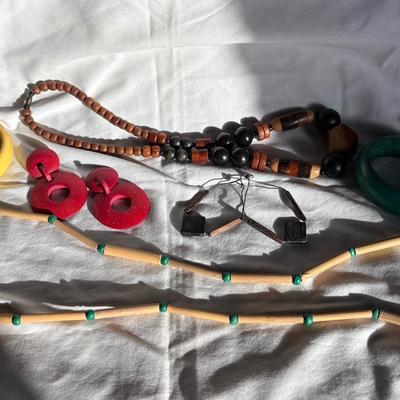 Wood Jewelry Assortment