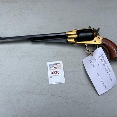 Lot 230 Black Powder hand gun 