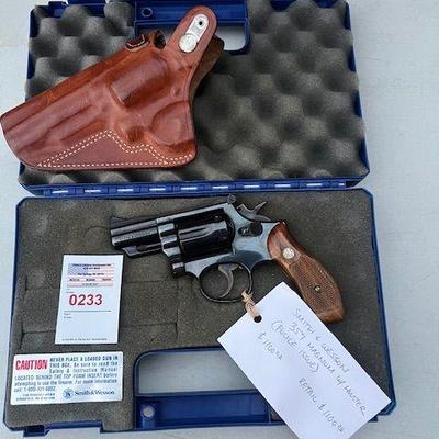 Lot 233 Smith & Wesson - Guns will sale ONSITE only