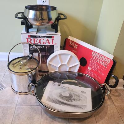 Regal Food Processor, Circulon Griddle And More