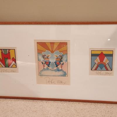 Peter Max Print Trio