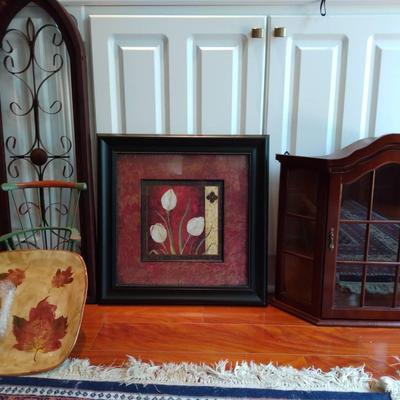 Mixed Assortment Of Wall Decor And Furnishing