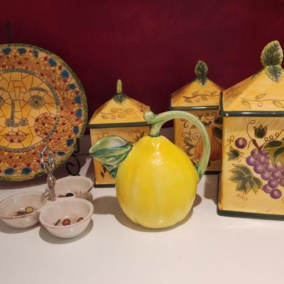 Fruit Themed Canisters