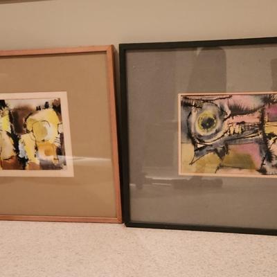 Pair Of Mary Van Der Hoeven Originals 