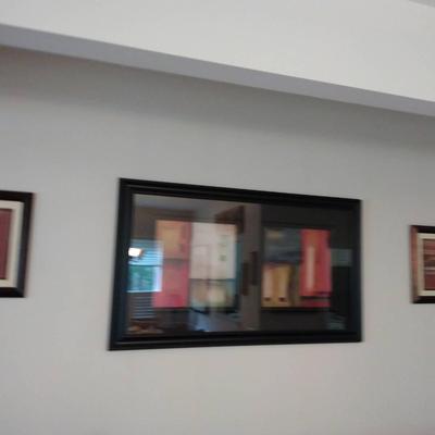 Three Piece Framed Wall Art Collection