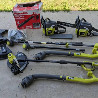 Ryobi Lawn Maintenance Equipment