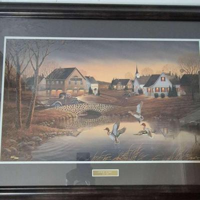 "Country Village" Print By Sam Timm