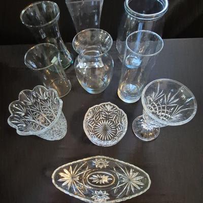 Glass Vases & Bowls