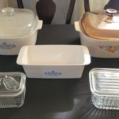 Cornflower Corning Ware and More
