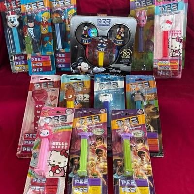 Boxed Pez With Disney, Holiday And Many More 