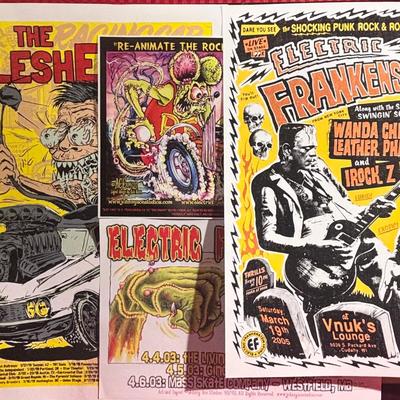 Punk Rock Concert Posters