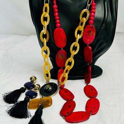 Chicos in Red, Black, & Blue